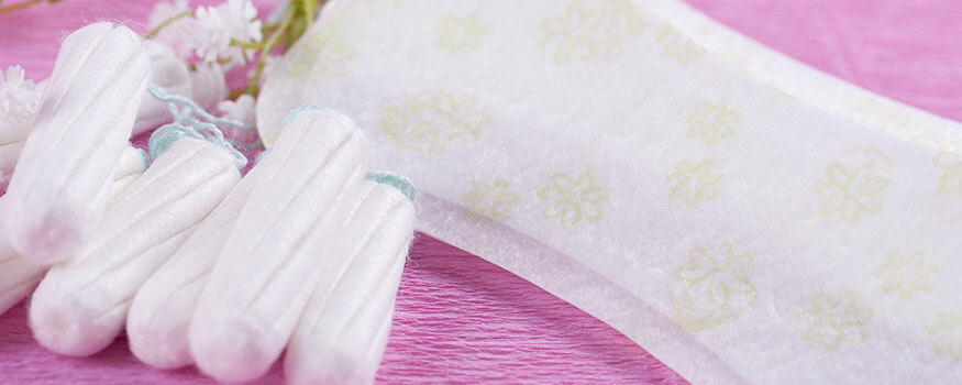 Nonwoven feminine hygiene